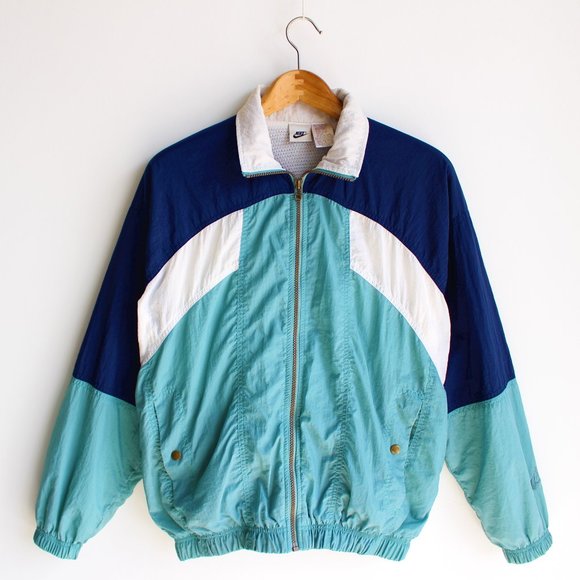 Nike Other - Vintage 80’s Nike Color Block Windbreaker Jacket
